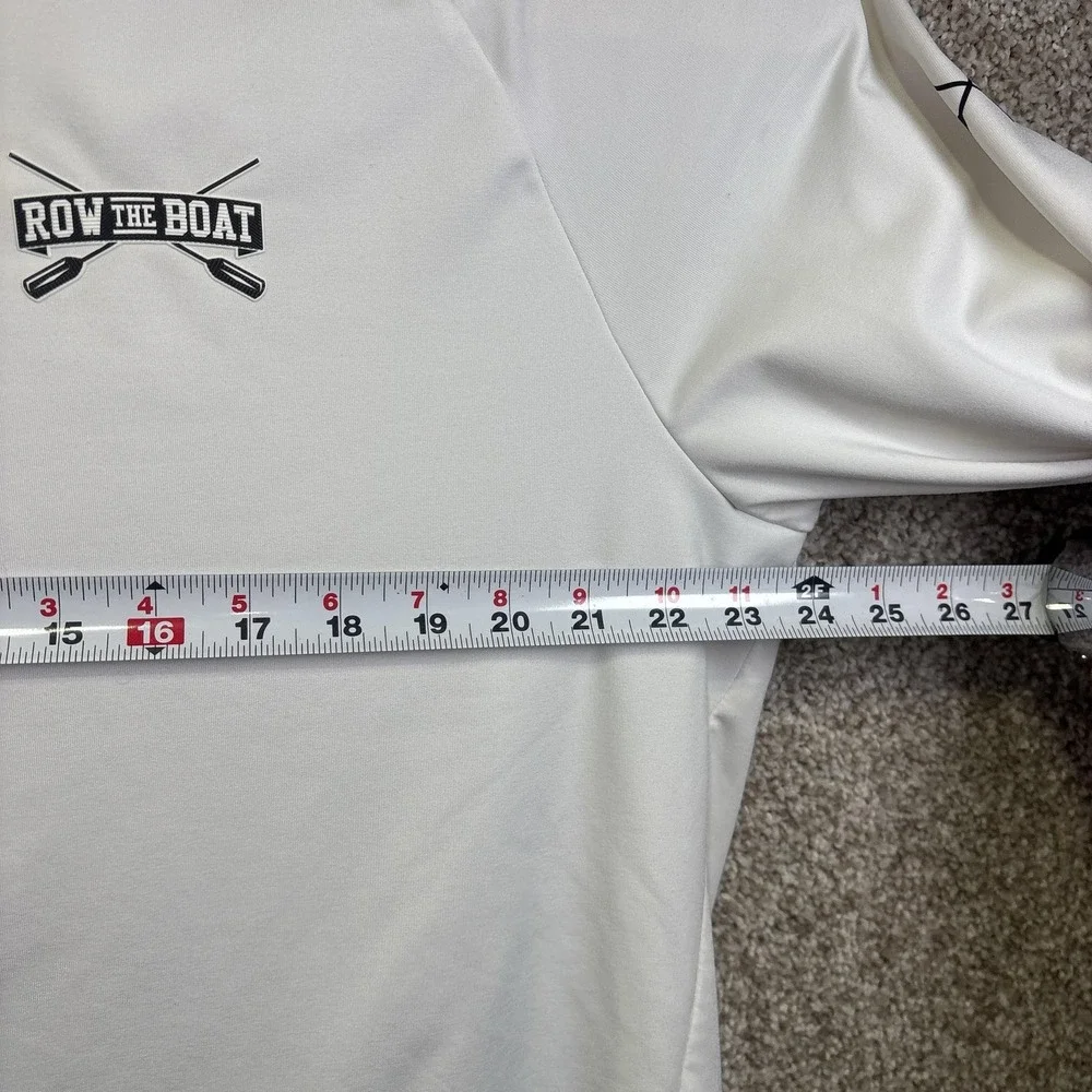 UNRL Jacket Mens XL White Minnesota Golden Gophers Row‎ The Boat Hooded Full Zip